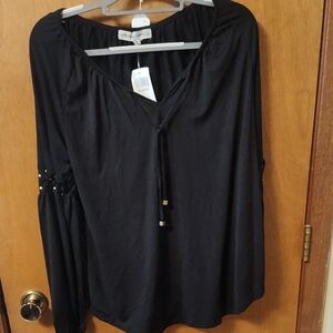Absolutely Famous brand. XL size. Elegant Black Women's Top